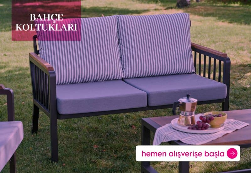 Bellona modern bahçe koltuk takımları
