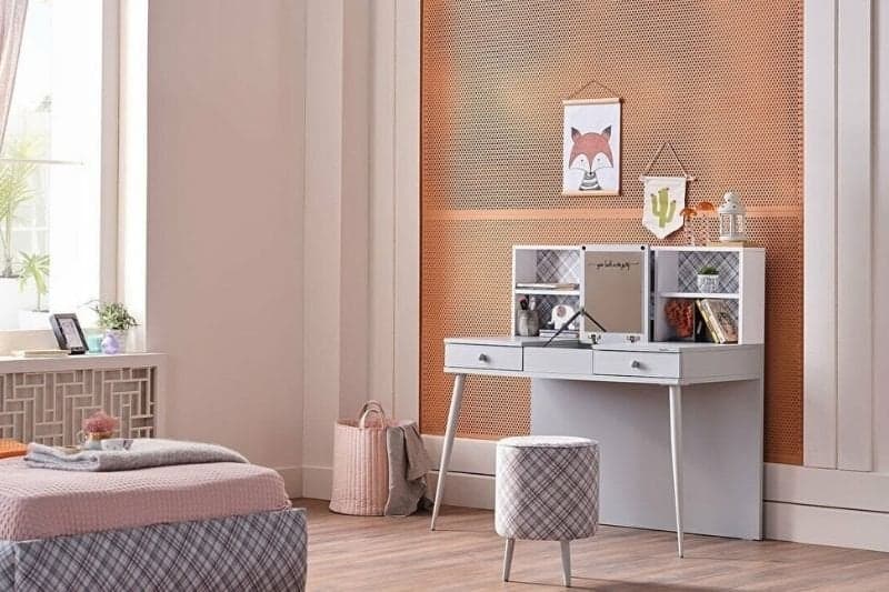 Çocuk odasında puf kullanımı