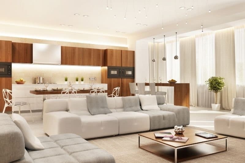 Salon mobilya yerleşimi örnekleri